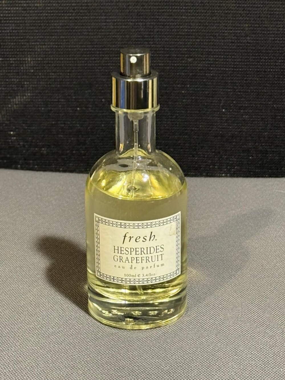 Vintage ‘Fresh Hesperides Grapefruit’ 3.4 oz. Limited Ed. Perfume Bottle
